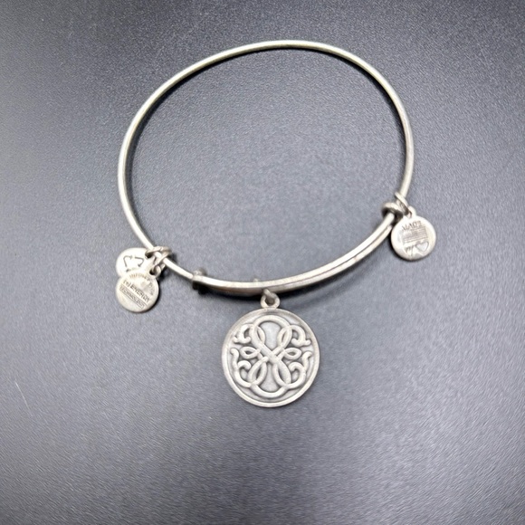 Alex and Ani Jewelry - Alex & Ani ~ Infinity Silvertone Bracelet